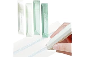 Tape Double Face, 4Pcs Double Sided Tape Roller for Crafts, Sticky Glue Tape Runner Scrapbook Supplies for Kids and Adults (G