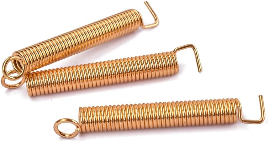 Alnicov 3 Pcs Electric Guitar Tremolo Bridge Springs Guitars Parts-Gold - Image 5