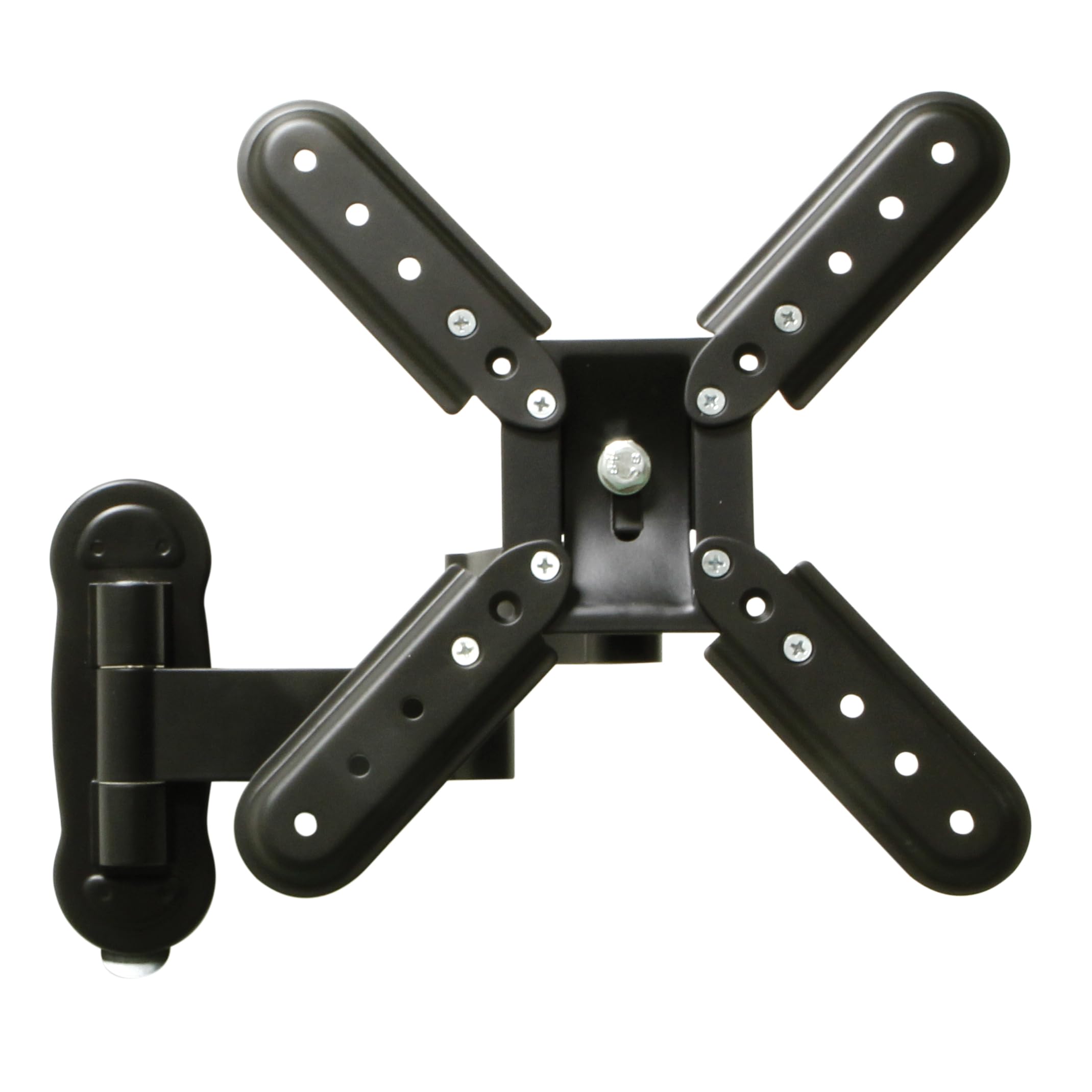 Amig - Wall Mount with Double Arm for TVs up to 37 Inches – Maximum Weight 30 kg | Made of Black Steel | Suitable for LED, LCD, Plasma TV Screens