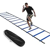 KIKILIVE Agility Ladder, Speed Agility Training Footwork Equipment 12 Rung with Carrying Bag for Sports Soccer, Football, Exe