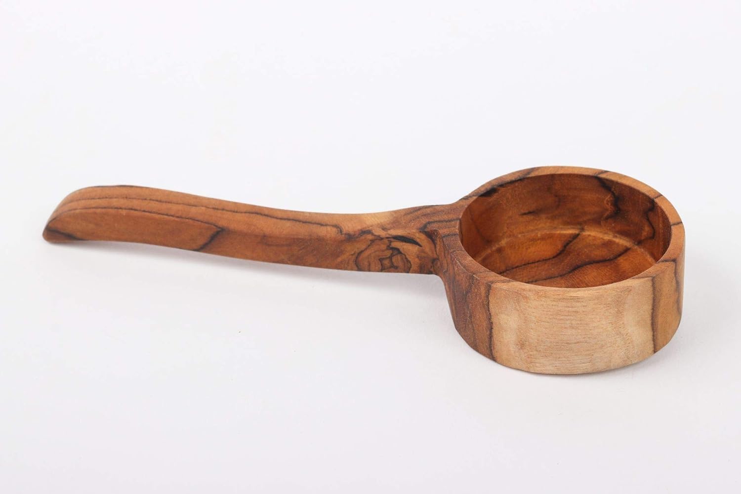 CR Woodcraft Wooden Coffee Scoop Long Handle 2 Tablespoon