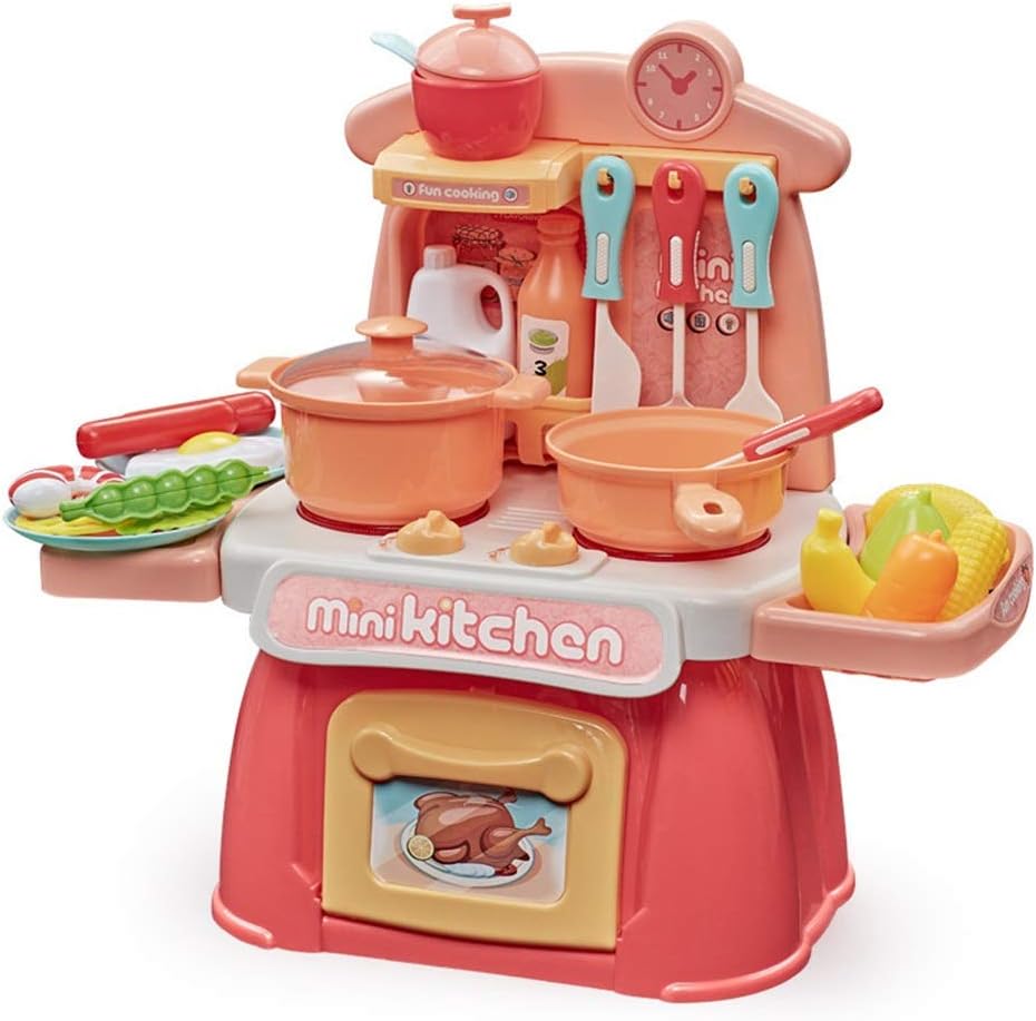 Kitchen Toy Set Kids Kitchen Playsets With Lights And Sounds For Boys