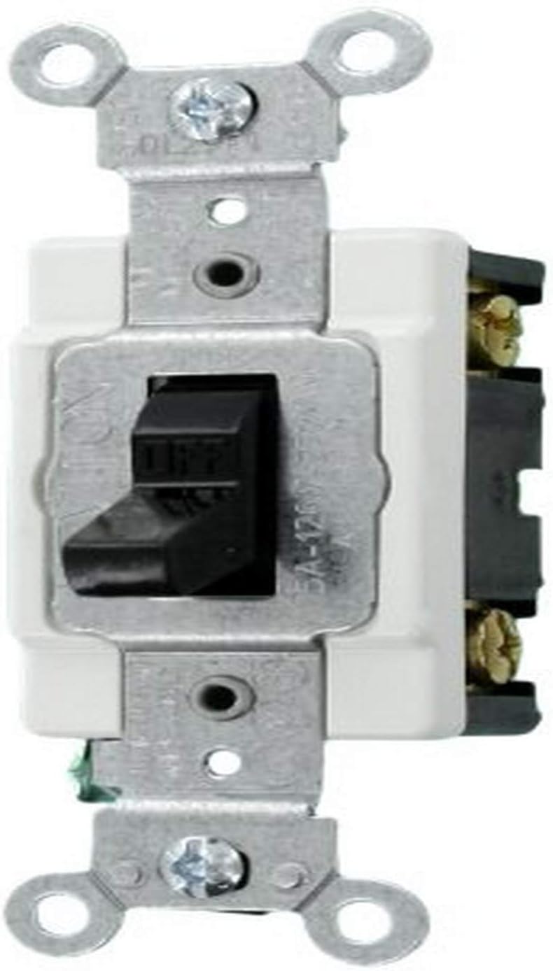 Leviton CS115-2GY, Gray - Wall Light Switches - 