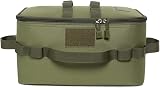CHEYLIZI Outdoor Storage Bag Green 34x19x17cm 600D Oxford Cookware Organizer view 6