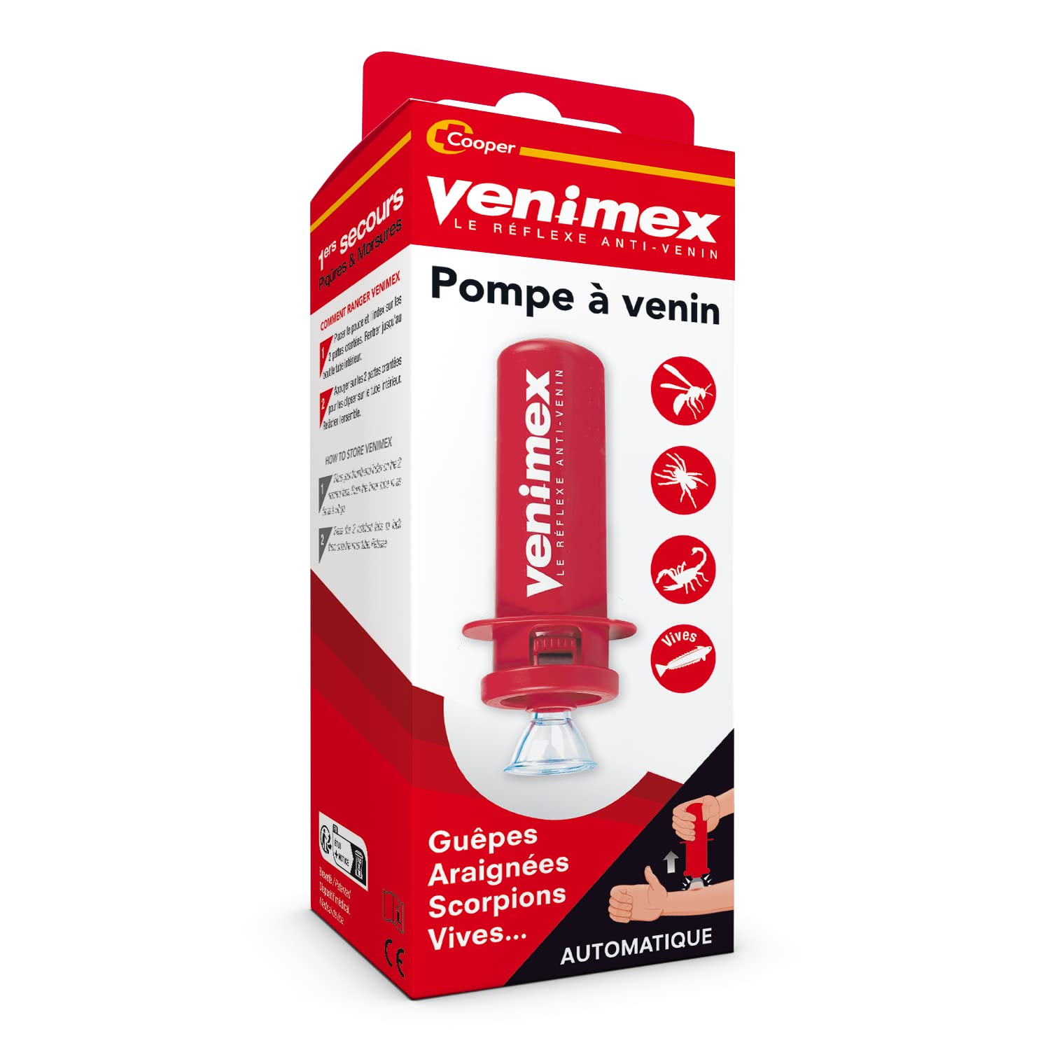 Venimex - Automatic Venom Pump - 1st aid stings & Bites