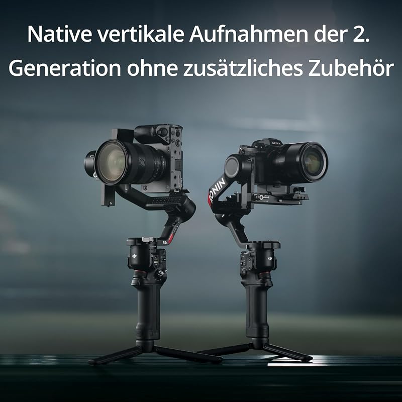 RS 4, Gimbal Stabilisator für Kameras, Canon/Sony/Nikon/Fujifilm
