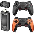 ZynithRC X9 Ultra Retro Game Stick, X9 Pro Game Stick Pro 4k 40,000 Games, Plug & Play Video Games with 2.4G Dual Wireless Controllers, 4K HDMI HD Nostalgia Stick Arcade (128G)