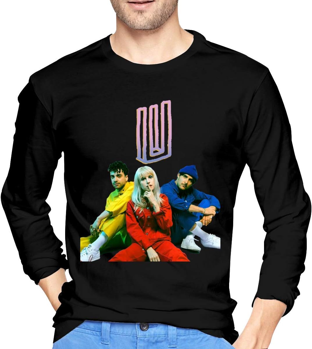 Men Paramore After Laughter Fashionable Music Band Long Sleeves T-Shirt Gift