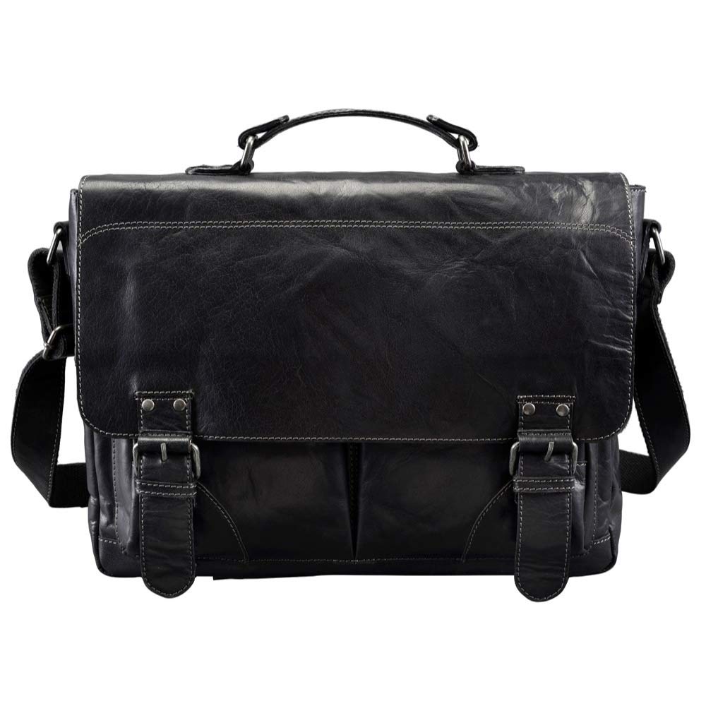 Pride and Soul Unisex Outdoor Business Bag available in Black - Dark Charcoal - Size 37 cm
