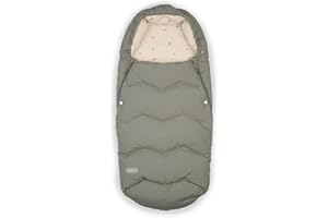 Voksi Explorer Stroller Footmuff, Natural Wool and Down, Universal Fit, Multi Function, Product of Norway