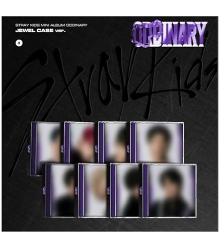 Amazon.com: Stray Kids Oddinary 6th Mini Album Jewel Case SEUNGMIN