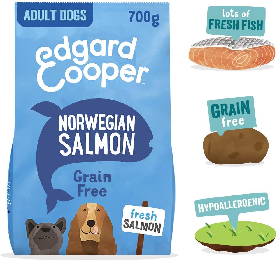 Edgard & Cooper Yummy Norwegian Salmon Dry Food with Beetroot, Apple, Mango and Blackcurrant for Adult Dogs - Image 3