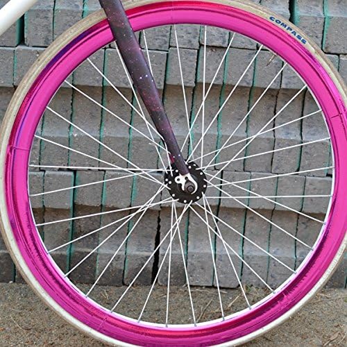 Fixed Gear Bike Bicycle Wheel Group Red Reflective Stickers