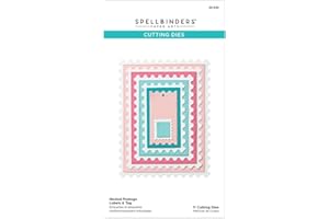 Spellbinders Etched Dies-Nested Postage Labels & Tag
