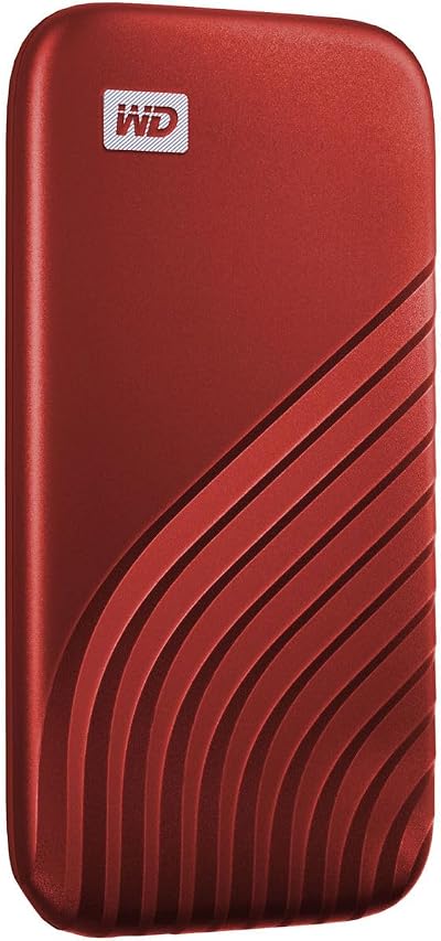 WD My Passport SSD 2TB Portable External SSD 1050MBs Red PC Mac Xbox PS