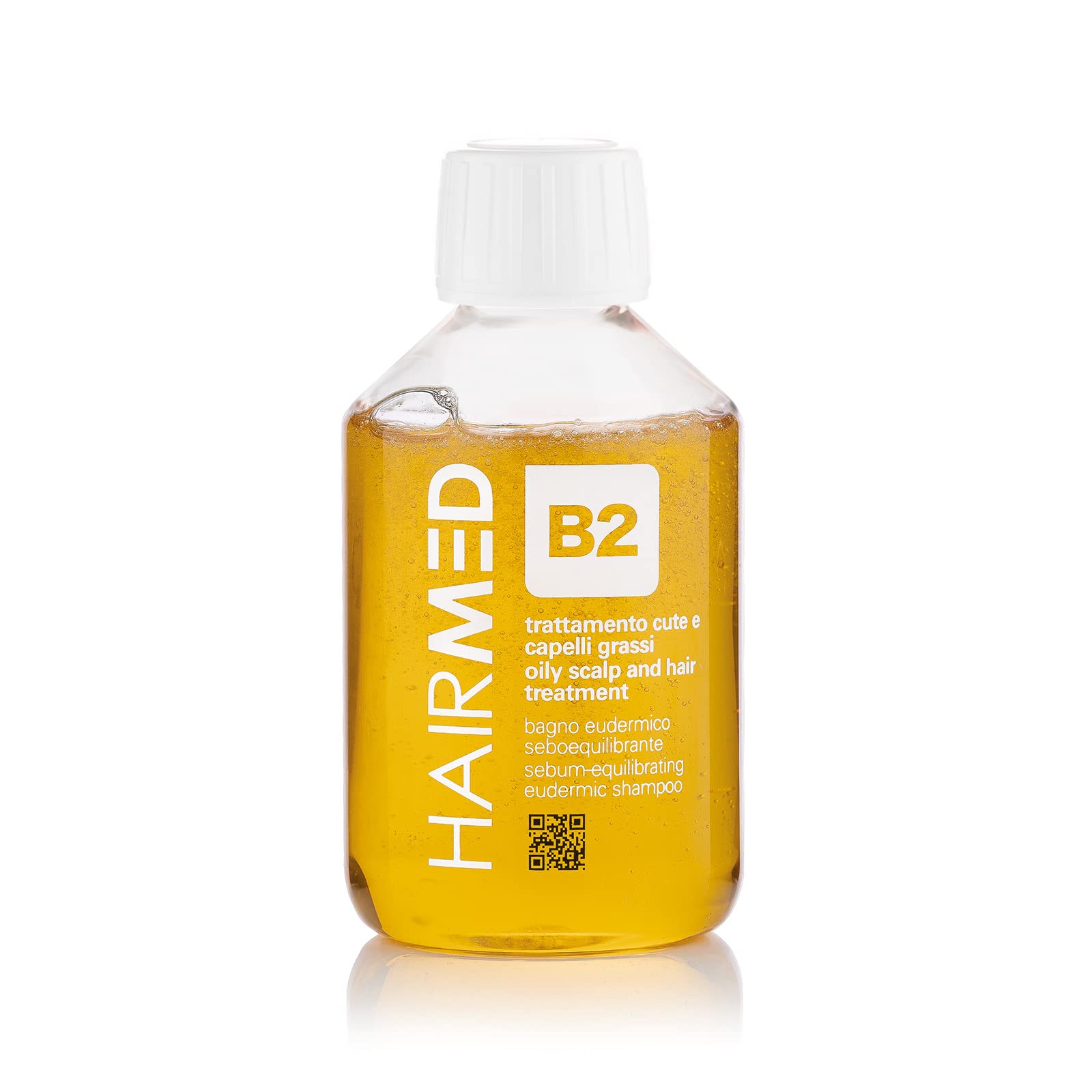 HAIRMED - B2 Professional Shampoo - Sebo-Regulator Shampoo for Oily Hair - 200 ml