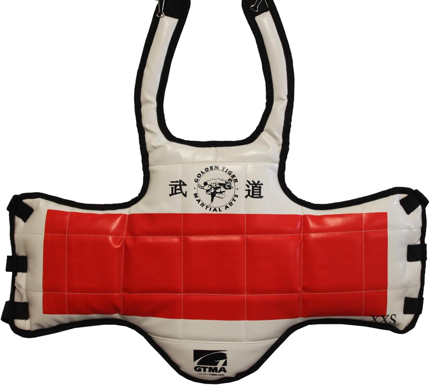 Connie N Randy Golden Tiger Martial Arts XXS Reversible Chest Protector : Sports & Outdoors