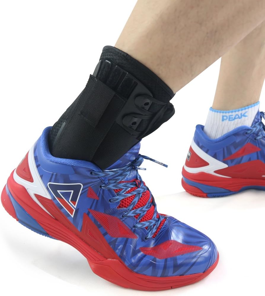 Kuangmi Ankle Brace Stabilizers Adjustable Ankle Support for Sports Protect Sprained Ankle, Ligament Damage, Injury Recovery (X-Large) - Image 5