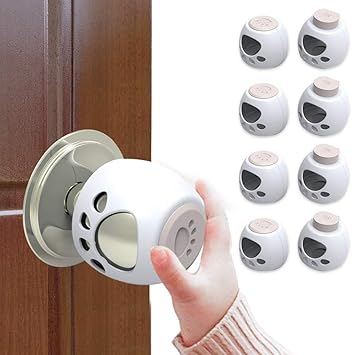 amazon child proof door knob covers