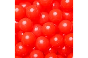 Realhaha Larger Plastic Balls for Ball Pit, Play Pin Balls for Toddlers Kid Ball Pits & Accessories for Bounce House,2.76 inches,50 100 pcs