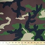 Ottertex ™ Waterproof Canvas Camo Fabric Fabric by the Yard