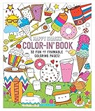 OOLY is now newly OOLY, Coloring Book, Happy Snacks, 32 Pages, 9" x 12" (118-157)