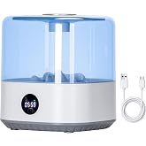 XAMATTS 3L Rechargeable Mini Washing Machine, Portable Underwear Washer | Type-C charging, 5000mAh battery, 3 wash modes for delicates, socks and baby clothes; compact for apartments, dorms and RVs