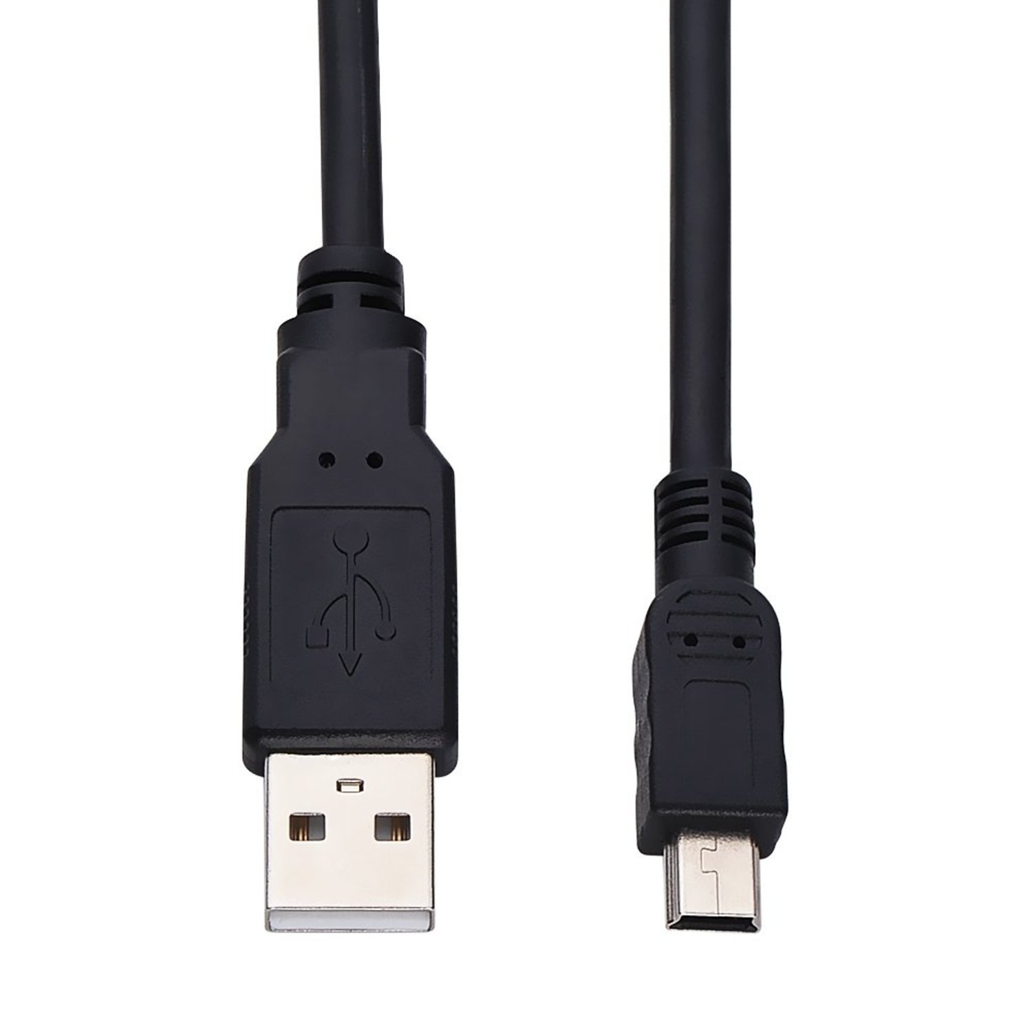 CommonByte 2pc 6ft for Sony PS3 Controller A-Male to Mini 5 Pin USB Data Charger Cable Cord