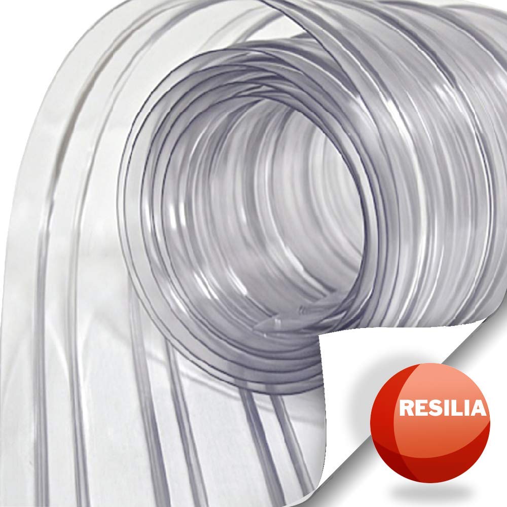 Resilia Plastic Vinyl Strip Curtain for Walk In Freezers, Coolers