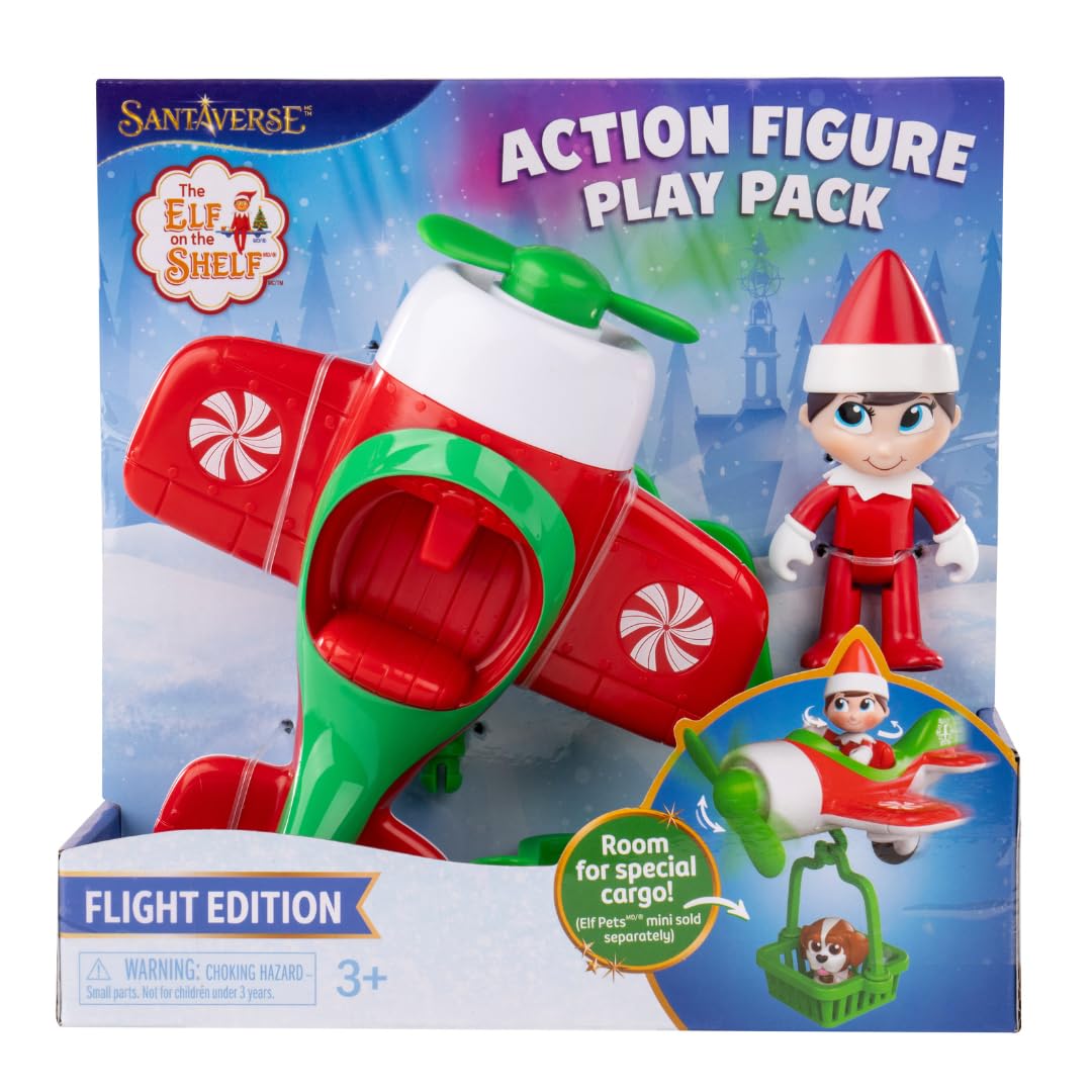 The Elf on the Shelf Action Figure Playpack (Flight Edition)