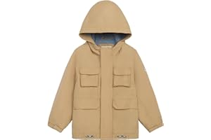 OshKosh B'gosh Baby Boys Midweight Hooded Little Guy Utility Jacket