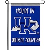 FANMATS 34982 Kentucky Wildcats State Shape Garden Flag 12"x18"