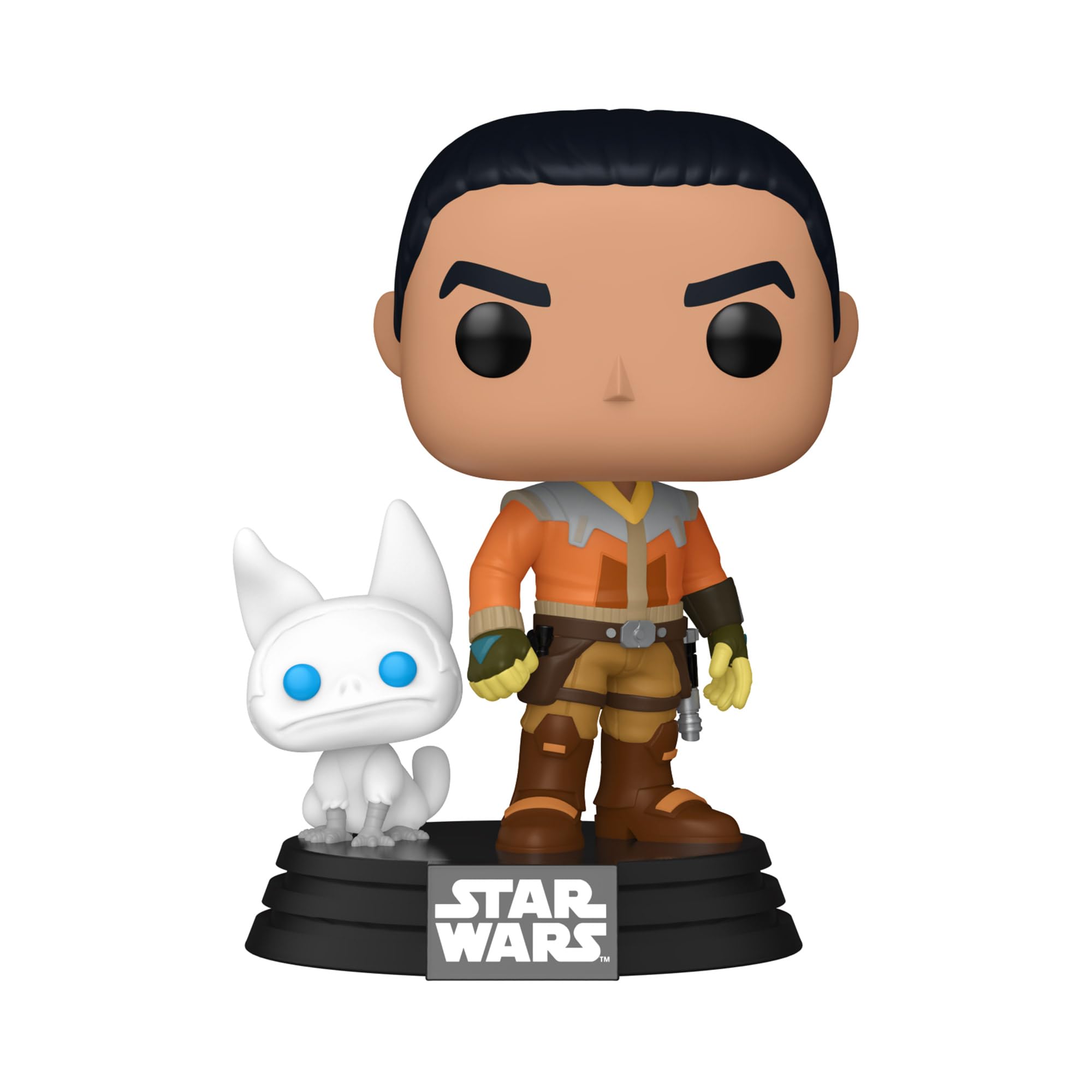 Funko Pop! & Buddy: Rebels - Ezra Bridger with Loth-Cat - Star Wars: Rebels - Amazon Exclusive - Collectable Vinyl Figure - Gift Idea - Official Merchandise - Toys for Kids & Adults - Sci-Fi Fans