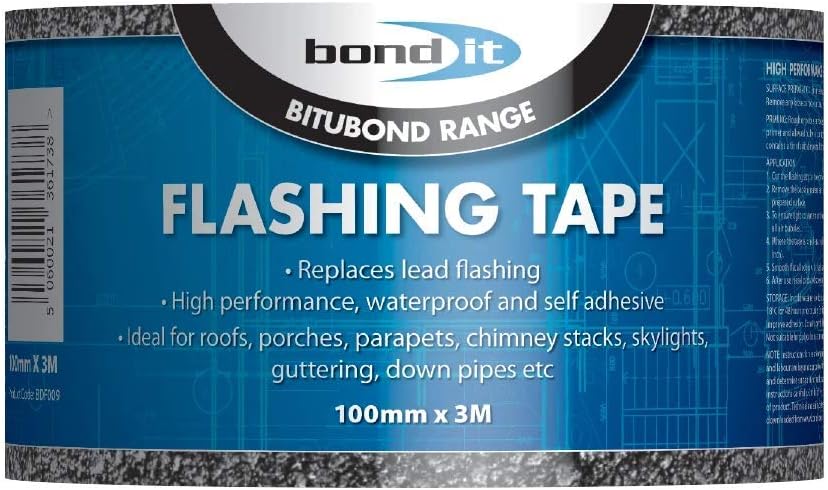 Bond-It Flashing Tape 450mm x 10Metres, Peel & Seal self-Adhesive Flashing Tape That's Weatherproof, Tough - Image 4