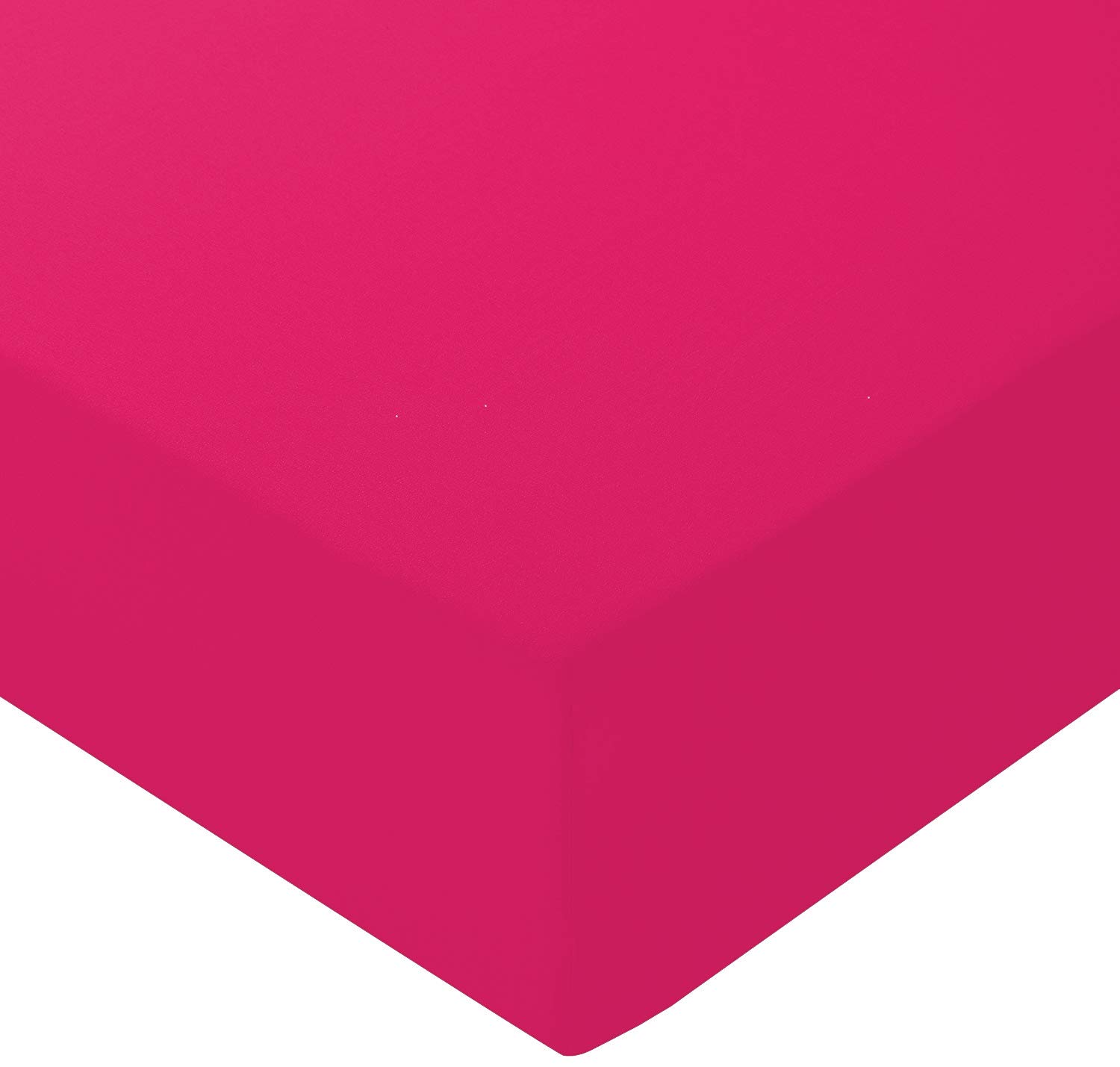 NIYS Luxury Bedding 100% Egyptian Cotton 10"/25CM Fitted Sheets (Double, Fuschia) โ image 1