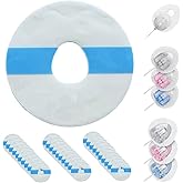 A1C WEAR - 30pk Overpatches for AutoSoft XC, 90, 30, MiniMed Mio, Extended, Varisoft 13mm, Inset - Triangle Style Infusion Sets - Waterproof, Transparent, Breathable, Long Lasting