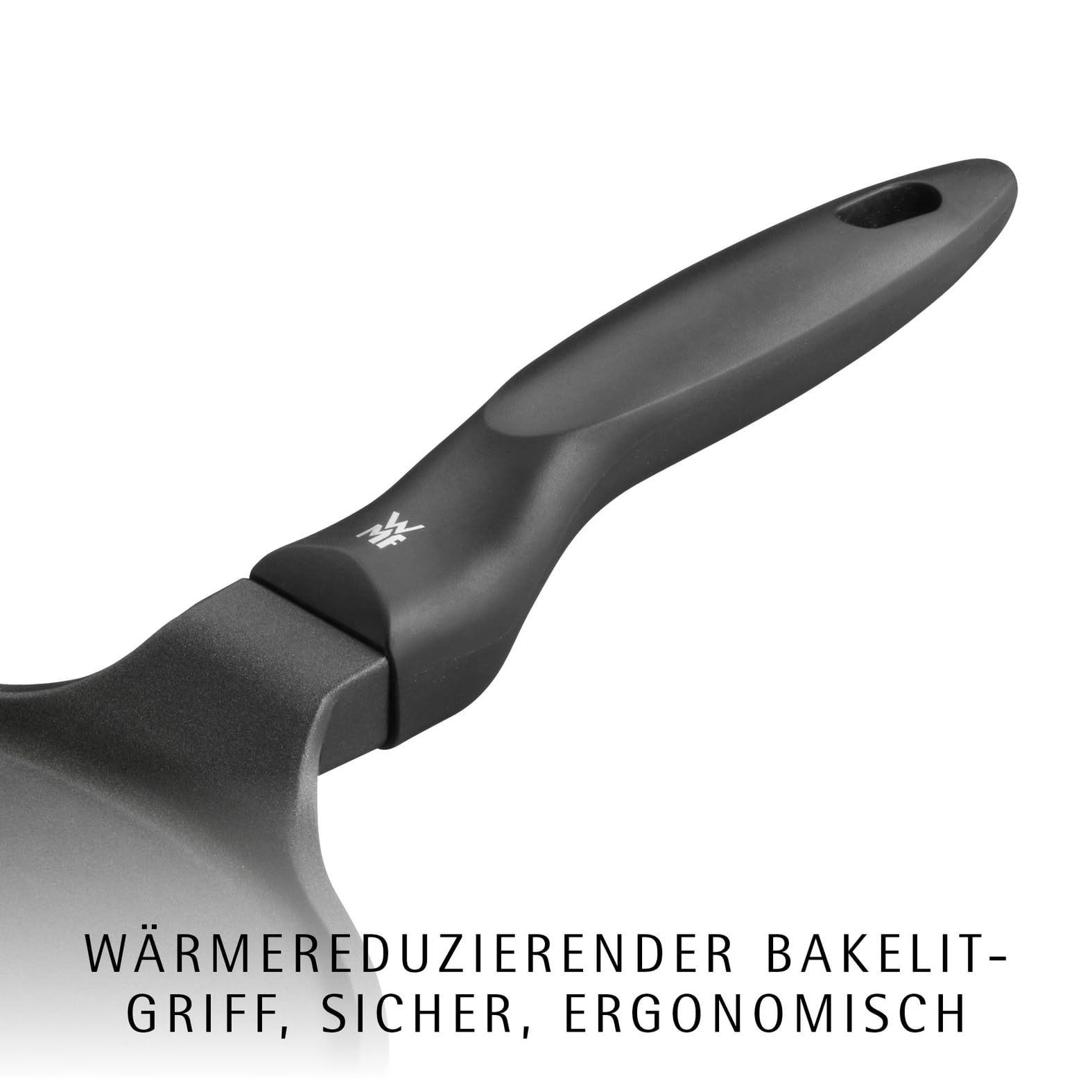 WMF Devil Crepe Pfanne Induktion 27 cm, Crepes Pfanne, Pfannkuchenpfanne mit Teigverteiler und Holzschaufel, Aluguss beschichtet 4