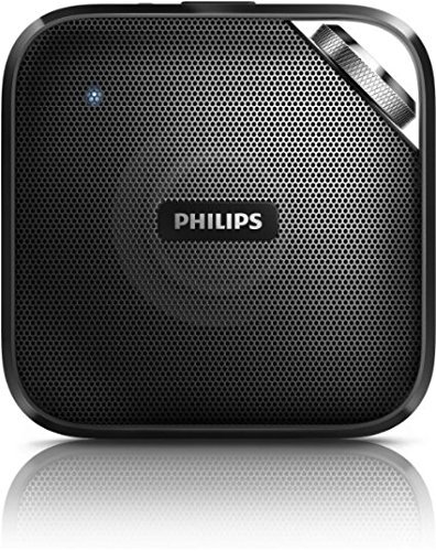 Philips BT2500B/37 Compact Wireless Portable Bluetooth Speaker (Certified Refurbished)
