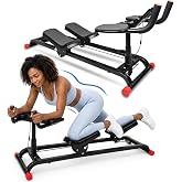 Spine Twist Stretcher, Crawling Workout Machine - Full Body Low-Impact Cardio Machine with Adjustable Hand Grips for Home &amp; Gym, Abdominal, Waist and Core Training, Up to 330lb Capacity