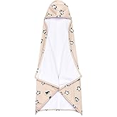 Copper Pearl Penguins Premium Big Kid Hooded Towel