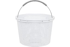 FSQLB Pool Filter Basket for Renegade Skimmers Pool Basket,Compatible with Waterway Skimmer Basket 5423240 and V50-300 with C