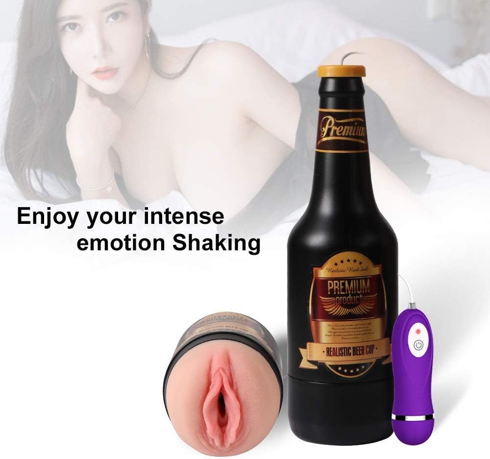 DUIHUIYING Men Fancy Cup Rechargeable with 10 Working Speeds for Men Hands Free Play DUIHUIYING