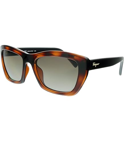 NWT Salvatore Ferragamo SF958S Black Cat Eye 55mm Sunglasses 61vl-dH85HL.jpg_BO30,255,255,  main image 4