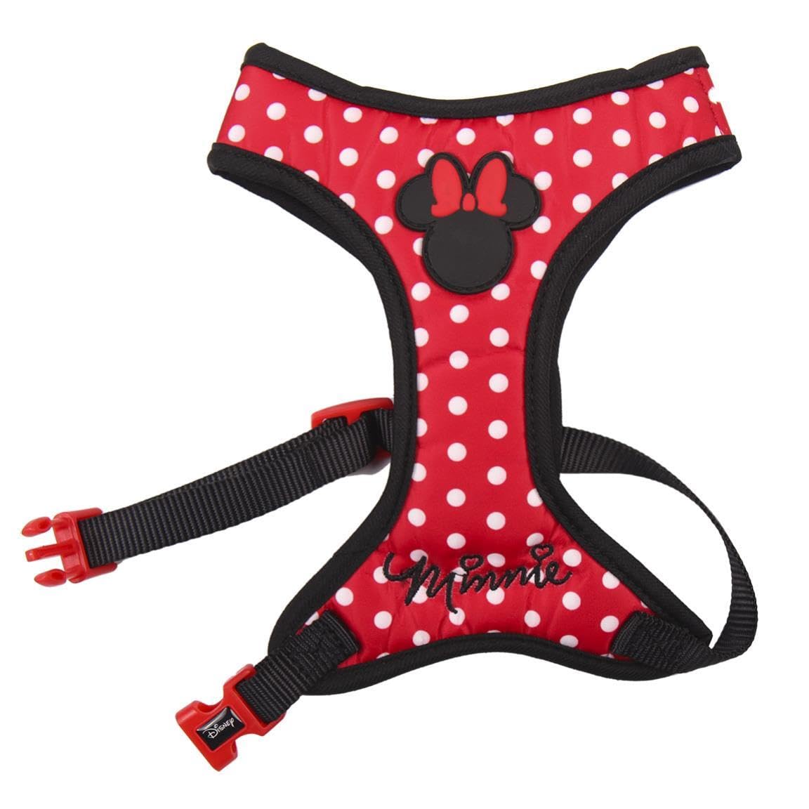 CERDÁ LIFE'S LITTLE MOMENTS - For Fan Pets | Minnie Mouse M-L Dog Harness - Official Disney License