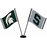 WinCraft Michigan State Spartans Desk and Table Top Flags