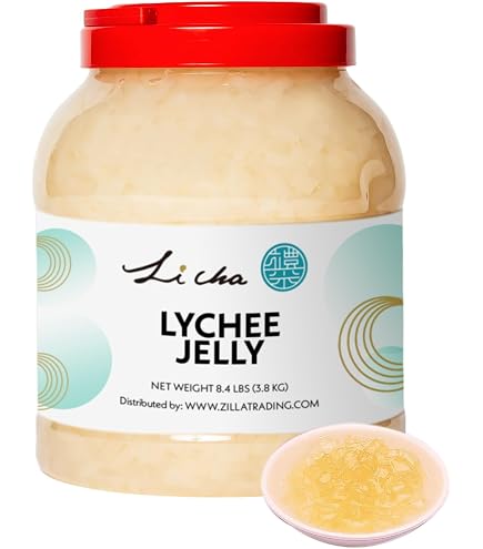 Amazon.com: Li Cha Aloe Vera Jelly (3kg/6.6lbs Can) | Topping for Bubble  Milk Tea, Boba Beverages & Desserts : Grocery & Gourmet Food