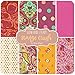 Slow and Steady Orange Crush Fat Quarter Bundle (TP.SS.OC.8FQ) by Tula Pink for Freespirit