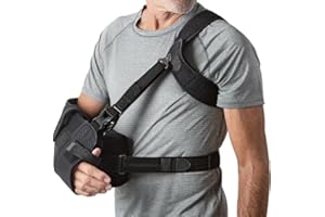 DonJoy Braces UltraSling PRO Shoulder Immobilizer & Rotator Cuff Injury Sling (No pressure on neck) (11-0447-9)
