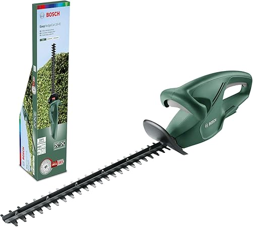 Taille Haies Sans Fil Bosch Easyhedgecut 18 45 Sans Batterie Systeme 18 V Longueur De Lame 450 Mm Amazon Fr Bricolage