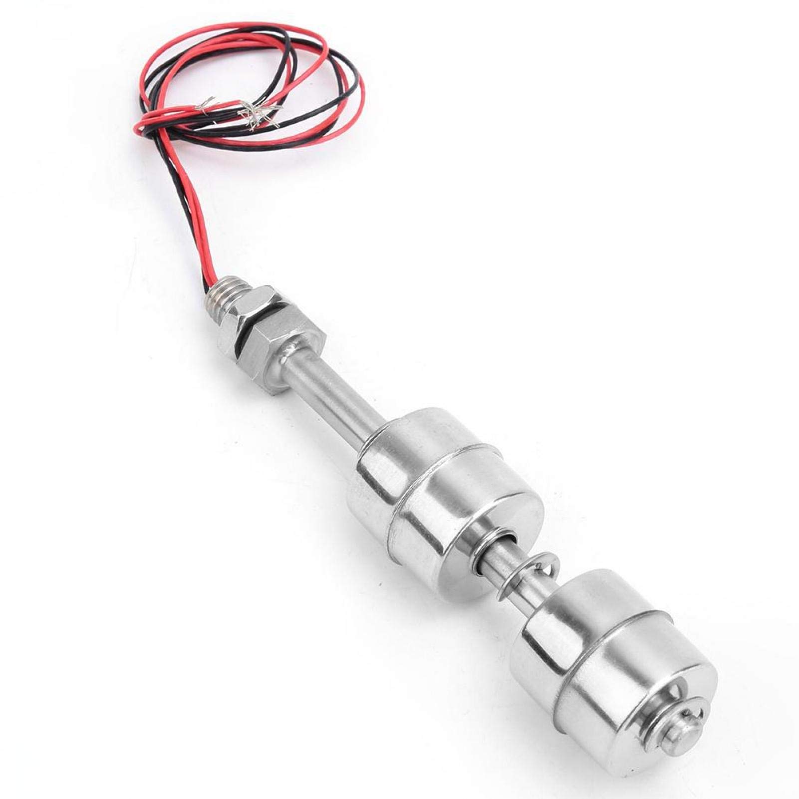 Photo 1 of Stainless Steel Double Ball Tank Level Float Switch,DC 0~110V Water Level Sensor Switch,Water Level Controller Sensor Switch for Tank Pool (100mm)
